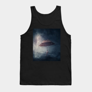 the drowning man is not troubled by rain Tank Top